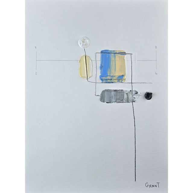 Set of 6 - Framed Neutral Colors Palette Organic Modern Botanical Flower Original Oil Paintings / Contemporary Herbarium / Natural Tones For Sale - Image 6 of 11