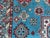 Turquoise and Red Kazak Wool Area Rug With Tribal Motifs, 6'7" X 9'8" For Sale - Image 11 of 16