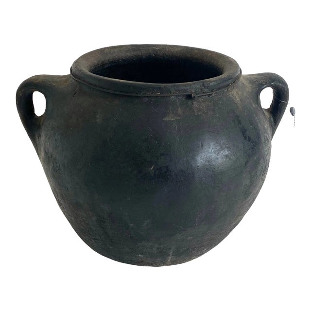 Antique Turkish Yoghurt Pottery Vessel For Sale