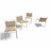 Tulu Chairs by Kazuhide Takahama for Simon Gavina, Italy, 1974, Set of 4 For Sale - Image 14 of 18