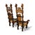 Brown Witco Attributed Tiki Rare Pair of Vintage Mid Century Modern Throne Chairs C. 1960s For Sale - Image 8 of 9