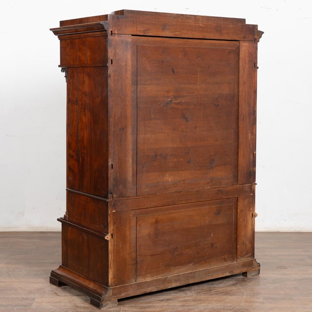 19th Century German Mahogany Biedermeier Secretary Bureau For Sale - Image 9 of 9