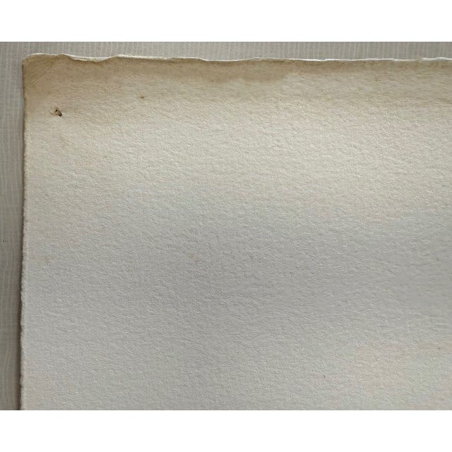 "Venture One", Abstract Expressionist, Original Silkscreen Print on Paper, Artist Stanley J. Krupa For Sale - Image 11 of 17