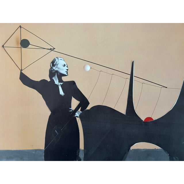 “Pieces of Calder, IX” an exploration and reinterpretation of Alexander Calder in context of 1930’s Glamour photography....
