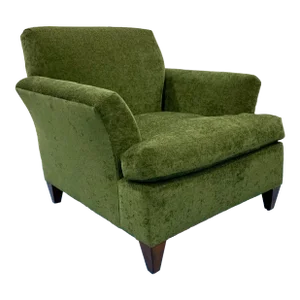 Theodore Alexander Modern Green Club Chair