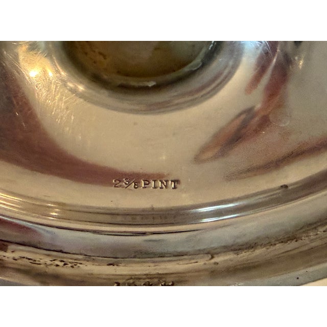 Early 20th Century Gorham Plymouth Sterling Silver 4-Piece Tea Set – 1566g For Sale - Image 10 of 12