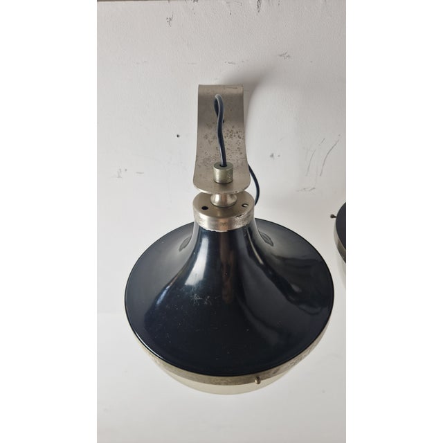 Vintage Pi Wall Lamp Light by Sergio Mazza for Artemide, 1960s, Set of 2 For Sale - Image 12 of 15
