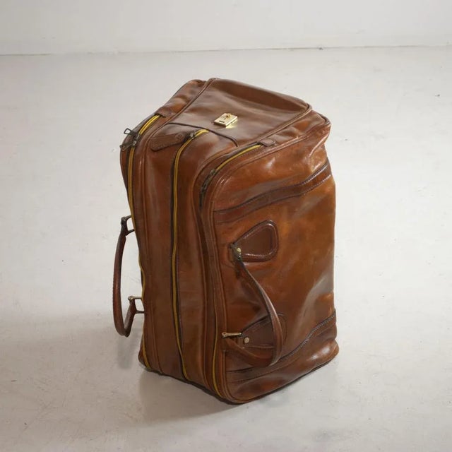 India Model Travel Bags, 1950s, Set of 4 For Sale - Image 3 of 13