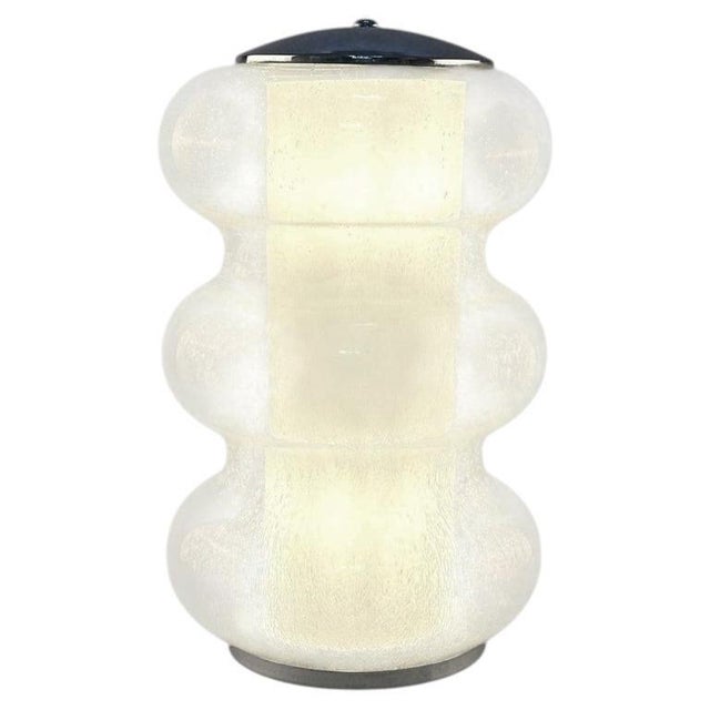 Sculptural Murano Glass Table Lamp from Mazzega, 1960s For Sale - Image 15 of 15