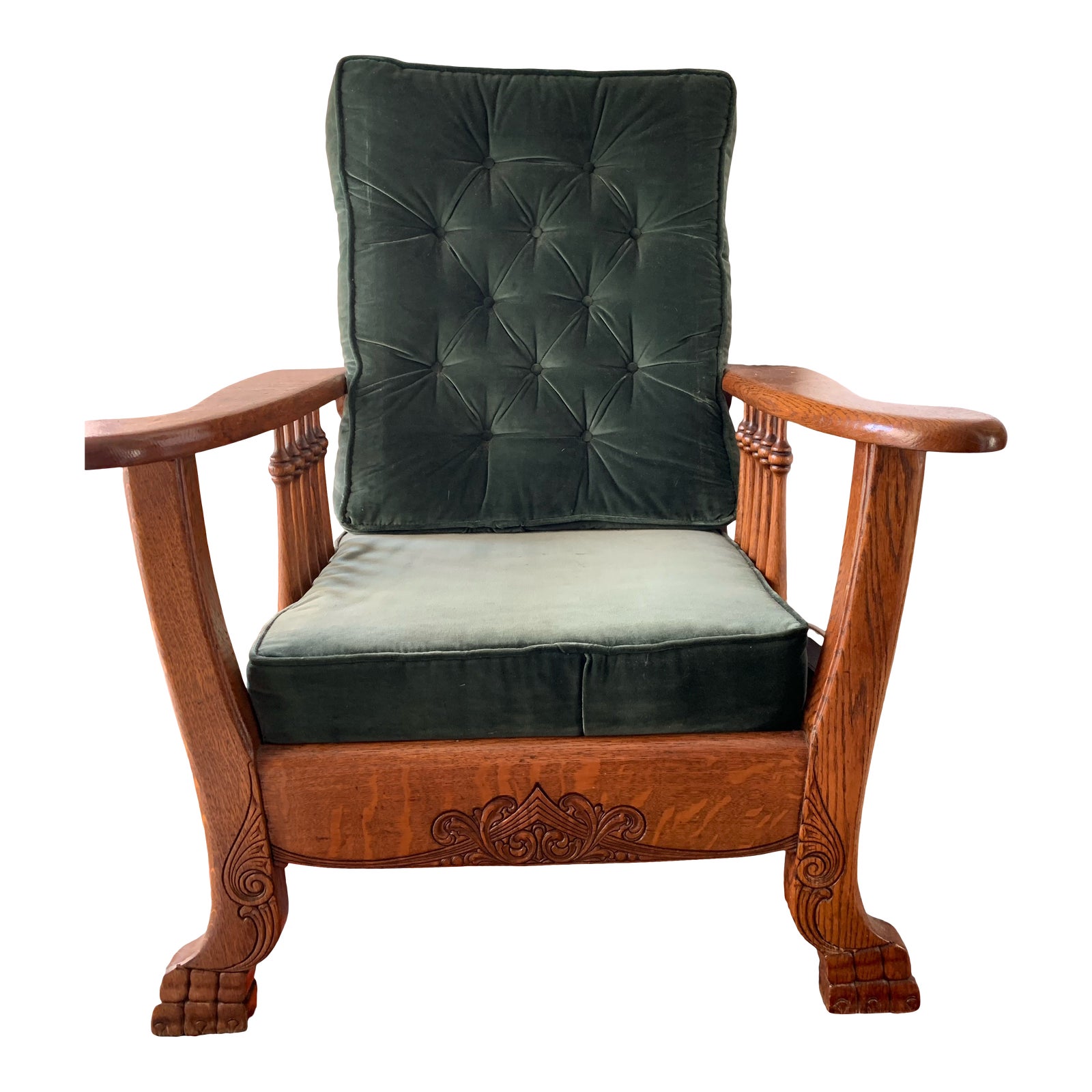 Vintage Reclining Morris Chair Chairish