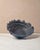 Organic Modern Decorative Bowl by Ank Studios in Textured Blue Ceramic For Sale - Image 10 of 12