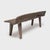 Farmhouse Rustic Hewn Log Bench For Sale - Image 3 of 4