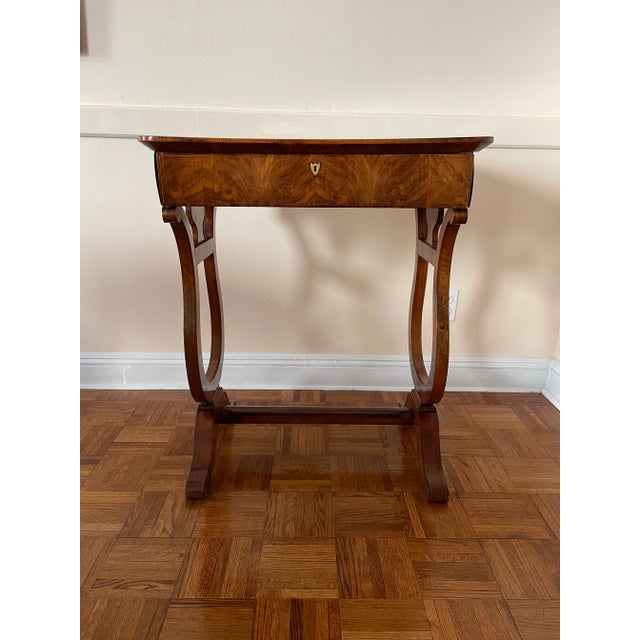 Early 19th Century 1830s Austrian Biedermeier Sewing Desk For Sale - Image 5 of 7