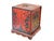 Vintage Distressed Chinese Red Dragon Graphic Drawers Chest For Sale - Image 4 of 14