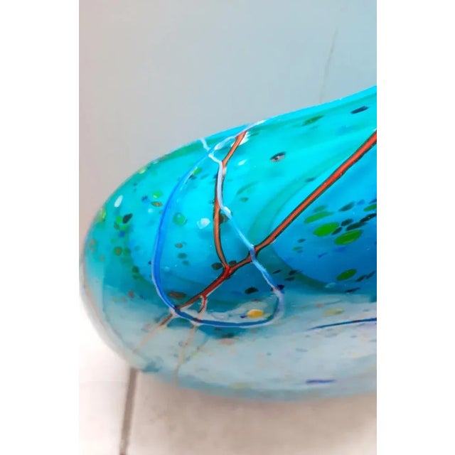 Art Glass Vase from Viz Art Studio, 1990s For Sale - Image 6 of 7