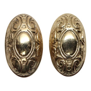 Replica Yale & Towne Flemish Renaissance Oval Largo Door Knobs For Sale