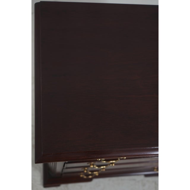 Pair Henkel Harris Model 116 Mahogany Nightstands For Sale - Image 15 of 17