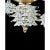 Contemporary Modern Venetian “Rostrato” Murano Glass Chandelier For Sale - Image 3 of 6