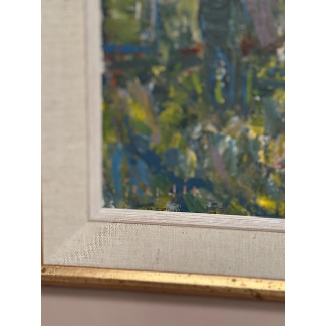Svän Grandin, Farm, 1960s, Oil on Panel, Framed For Sale - Image 9 of 18
