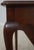 Biggs Mahogany Gate Leg Corner Table For Sale - Image 13 of 16