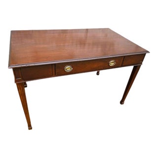 Drexel Heritage Cherry Wood Writing Desk 'Made Expressly for the Ritz-Carlton Hotel' - Late 20th Century - 3 Are Available For Sale