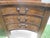 Brown Gorgeous Baker Furniture Two Tier Bow Front Mahogany Hepplewhite Sideboard / Buffet For Sale - Image 8 of 9