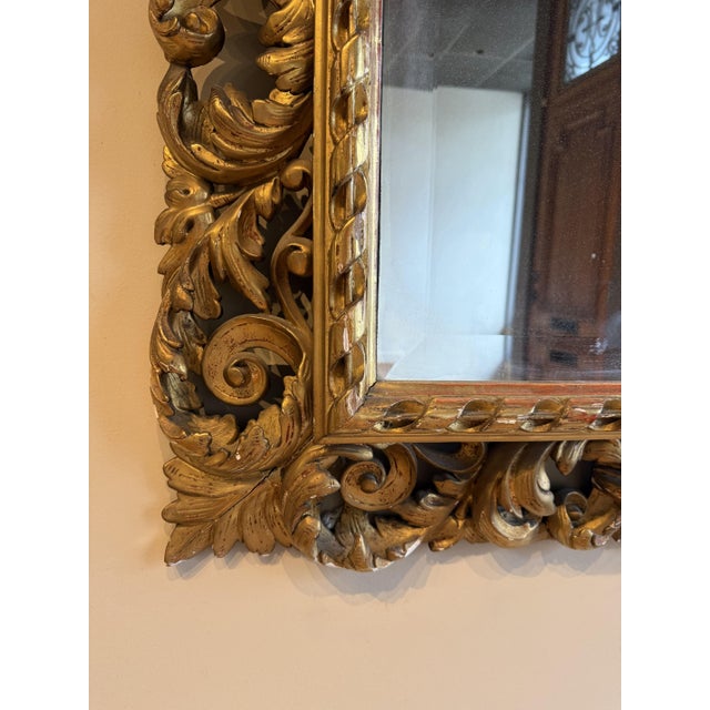 18th Century 18th Century Giltwood Mirror For Sale - Image 5 of 6