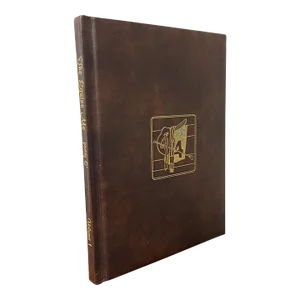 Vintage 1977 “The Equine Me” Leather Bound Poetry & Picture Book