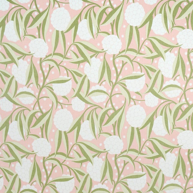 Not Yet Made - Made To Order Sample - Schumacher Rubus Cotton Linen Fabric in Blush For Sale - Image 5 of 5
