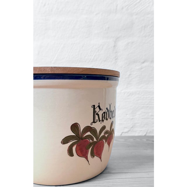Mid-Century Modern Pernille Ceramic Jar by Johannes Hansen for Knabstrup For Sale - Image 3 of 8