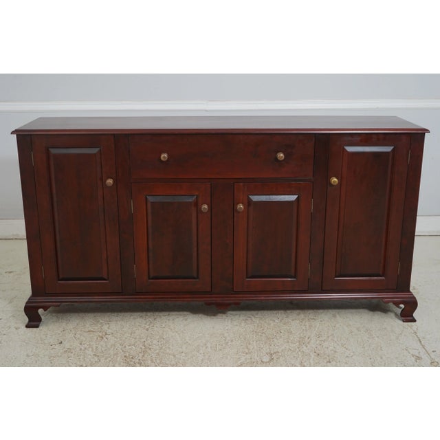 Age: Approx: 50 Years Old Details: Cherry Adjustable Shelves Bracket Feet Dovetailed Drawer Construction High Quality...