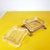Antique Ashtray in Glass and Decorated Metal For Sale - Image 5 of 11
