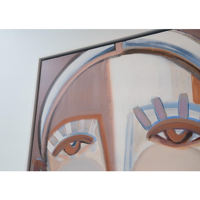 Contemporary Portrait by Brittany Atkinson Titled Hazel Grace For Sale - Image 3 of 3