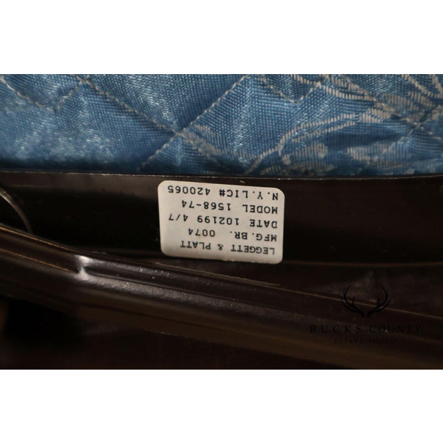 Green Leather Sleeper Sofa with Nailhead Trim For Sale - Image 14 of 18