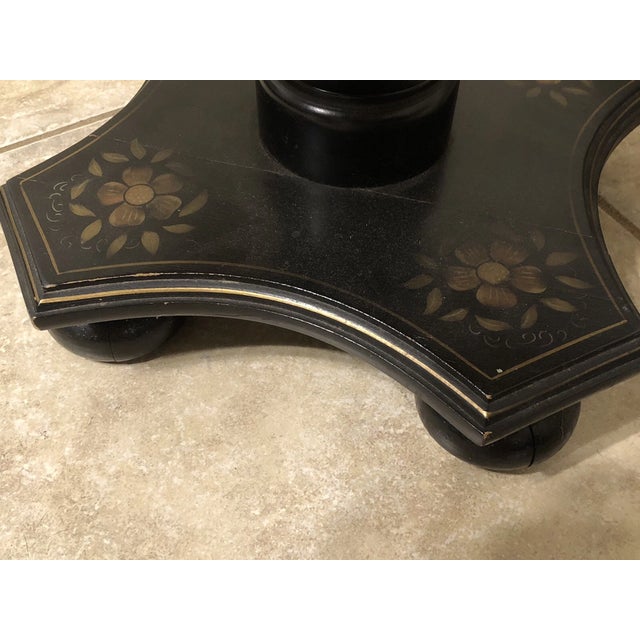Mid-Century Modern Vintage Ethan Allen Hitchcock Square Pedestal End Table For Sale - Image 3 of 8