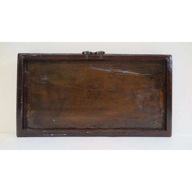 19th Century Chinese Carved Panel Board For Sale - Image 10 of 11