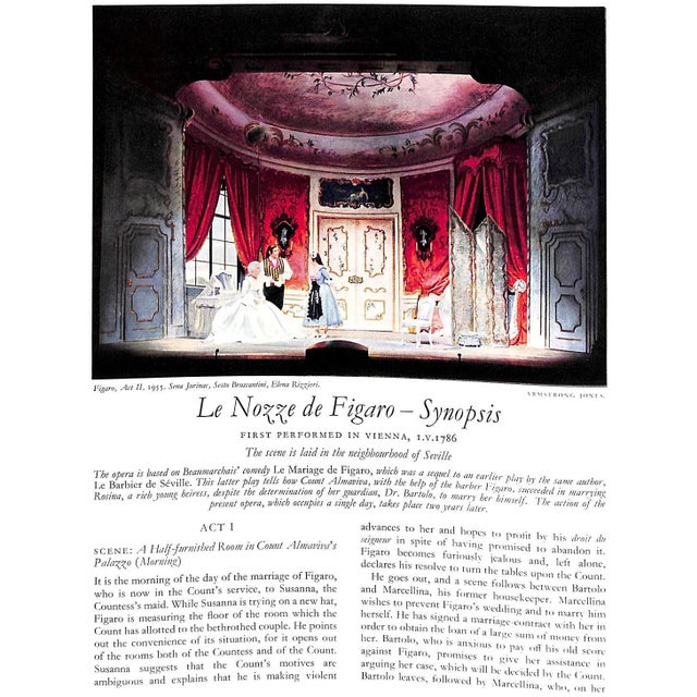 Traditional Mozart Bicentenary Glyndebourne Festival 1956 Programme Book For Sale - Image 3 of 12