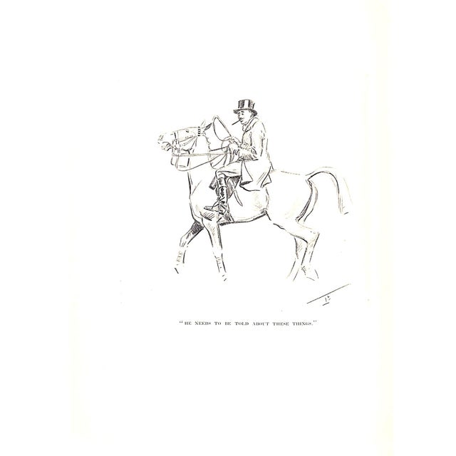 Traditional "Horse Sense and Sensibility" 1926 Crascredo For Sale - Image 3 of 10