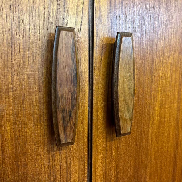 G-Plan Furniture G-Plan Quadrille Large Vintage Teak Wardrobe For Sale - Image 4 of 12