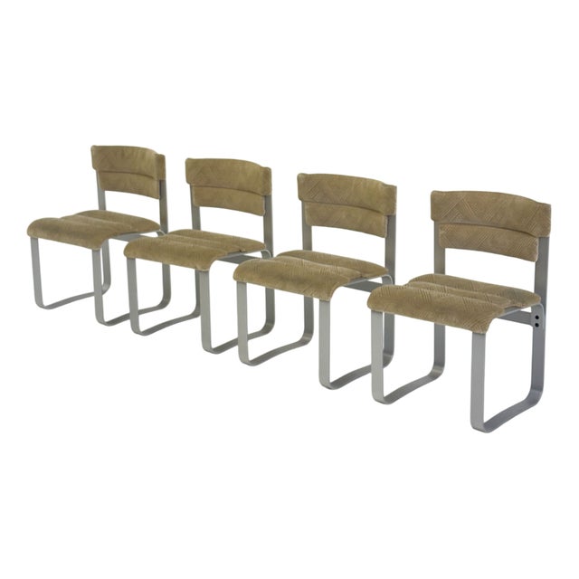 Pulkka Chairs by Ilmari Lappalainen for Asko Finland, 1970s, Set of 4 For Sale