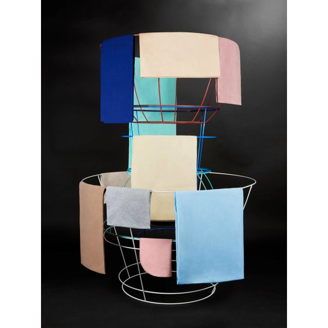 Dry is an interchangeable and stackable totem shaped clothes dryer, realized in a series of four steel structures welded...