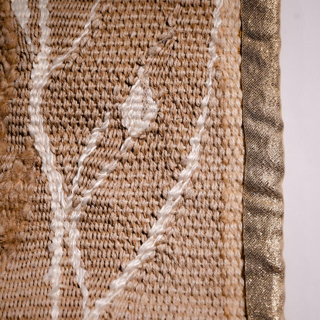 Woven Art Tapestry Wall Hanging Roses, Poland, 1980s For Sale - Image 11 of 13