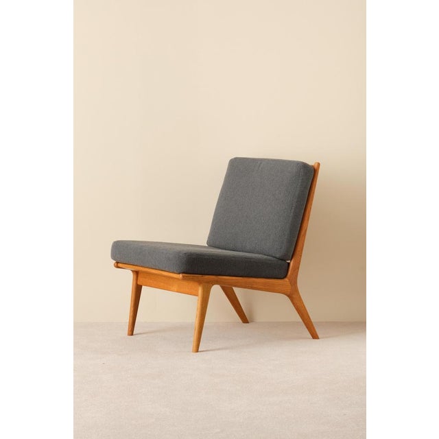 Karl-Erik Ekselius Easy Chair attributed to Karl-Erik Ekselius, Sweden, 1960s For Sale - Image 4 of 8