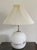 Mid-Century Modern Sakura Table Lamp with Le Klint White Shade by Michael Bang for Holmegaard, Denmark, 1980s For Sale - Image 3 of 13