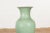 Ceramic Chinese Vintage Altar Vase with Crackle Celadon Finish and Flaring Neck For Sale - Image 7 of 13