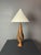 Mid-Century Brutalist Sculptural Table Lamp in Burl Wood, France, 1960s For Sale - Image 6 of 14