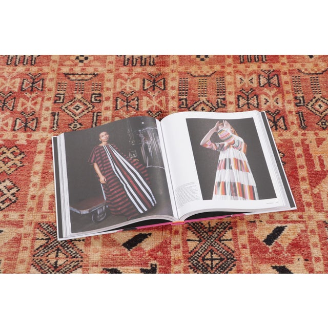 Brick Red Vintage Moroccan Berber Wool Rug With Tribal Design by Rug & Kilim, 1950-1959 For Sale - Image 8 of 8