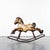 Vintage Mobo Painted Tin Plate Rocking Horse, 1960s For Sale - Image 3 of 9