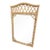 Vintage Thomasville Allegro Faux Bamboo Mirror For Sale