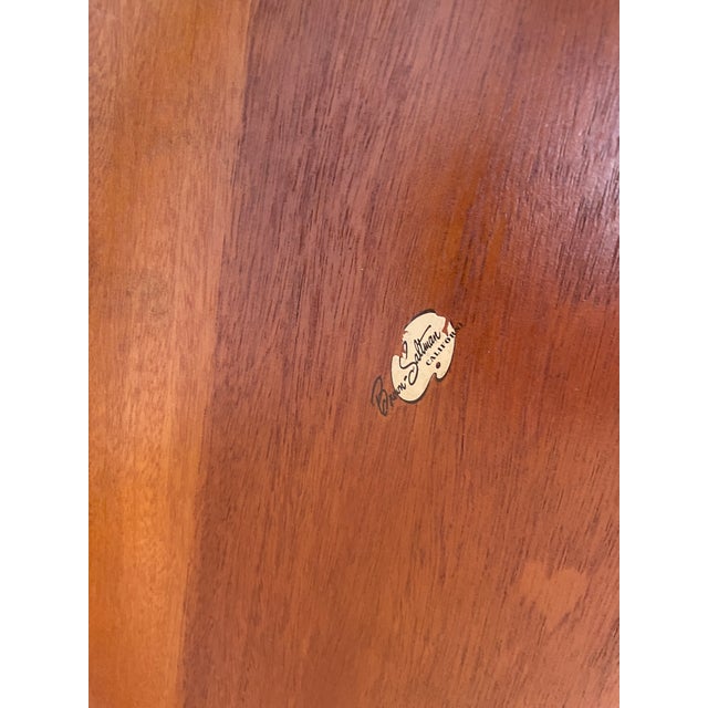 Brown Saltman Guitar- Pick Mahogany Coffee Table, 1950s For Sale In Los Angeles - Image 6 of 6